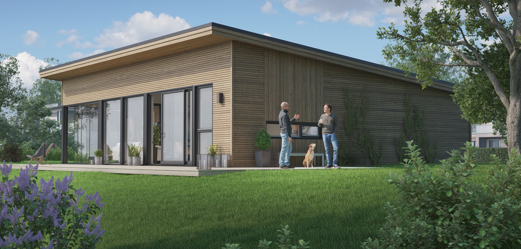 LINJE - En moderne og lekker enebolig på ett plan